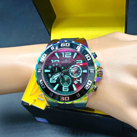 NEW INVICTA IRIDESCENT PRO DIVER WATCH - Picture 6 of 12
